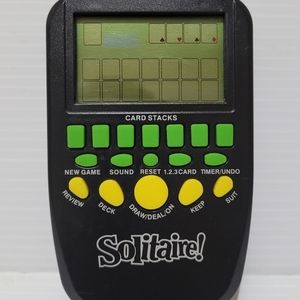 Westminster Solitaire Handheld Electronic Arcade Travel Game Tested Working.